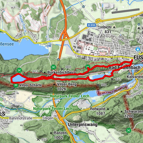 Autour du lac Alatsee