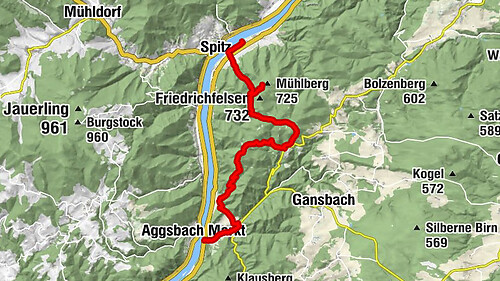 Welterbesteig Wachau 10 : Aggsbach Dorf-Hofarnsdorf