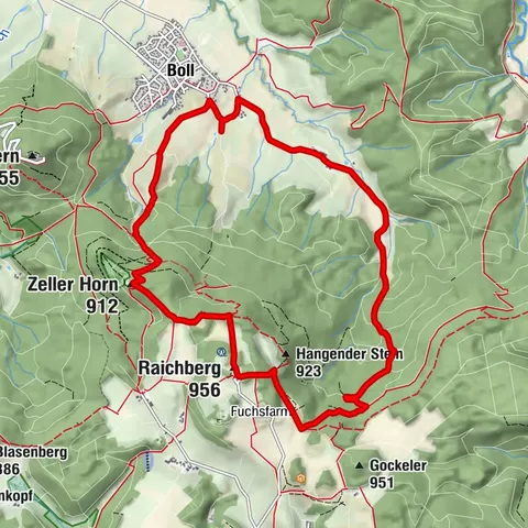 Parcours Raichberg à Hechingen