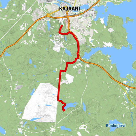 Day trip from Kajaani to Iso Ruuhijärvi  12 km, Kajaani Finland