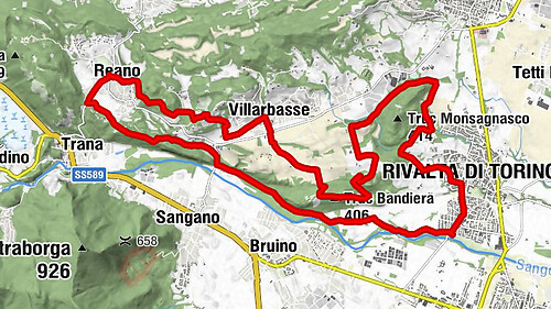 Da Rivalta Torinese a Reano. In Mountain Bike alle porte di Torino