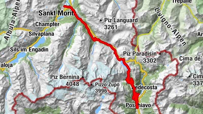 Randonnée en refuge en Engadine : étape 1 Celerina-Alp Grüm