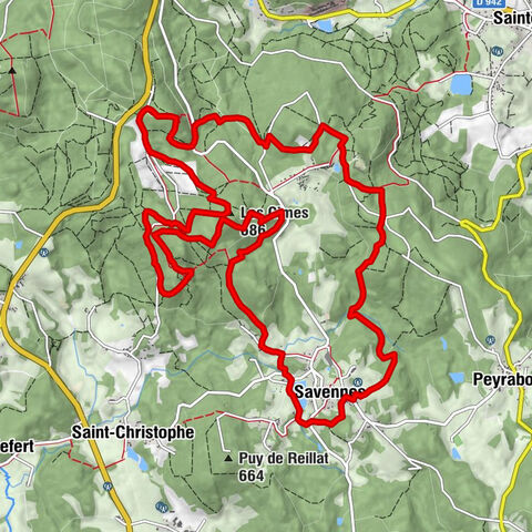 Circuit VTT n°32 - La forêt de Chabrières