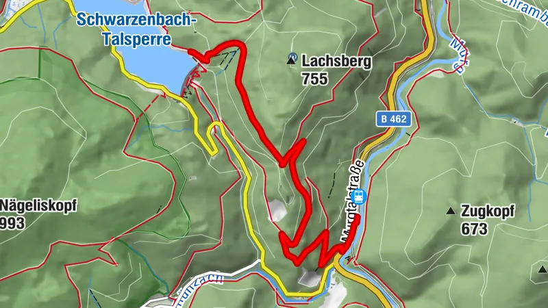 Camp de Trekking Schwarzenbach - Gare de Raumünzach