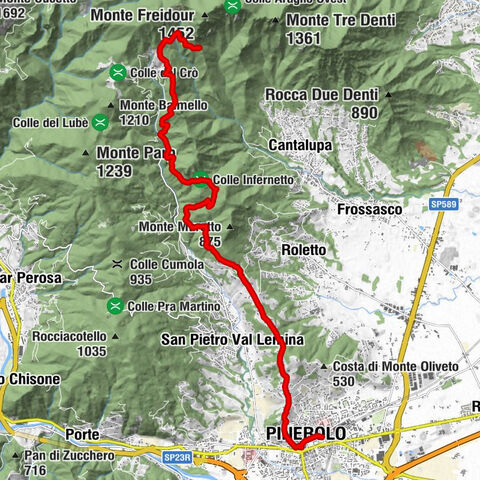 PINEROLO Vers le Canada