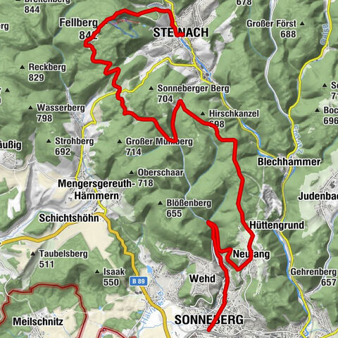 GeoPfad - SchieferREICH - district de Sonneberg