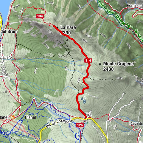 Crap da la Pare' avec Joëlette