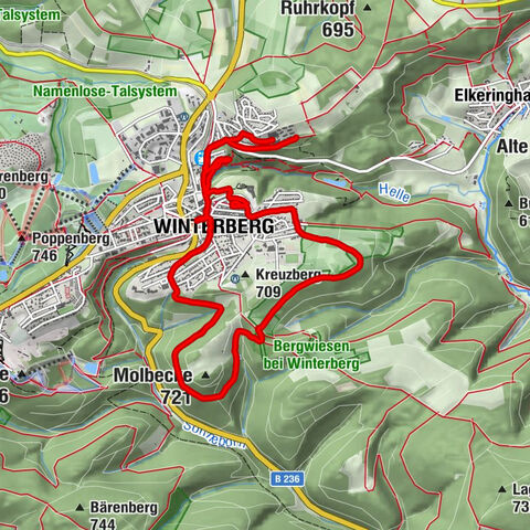 Winterberg - rund um den Kreuzberg