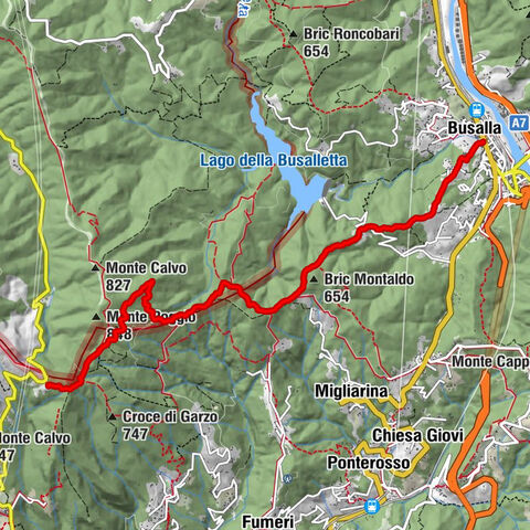 Busalla - Passo della Bocchetta