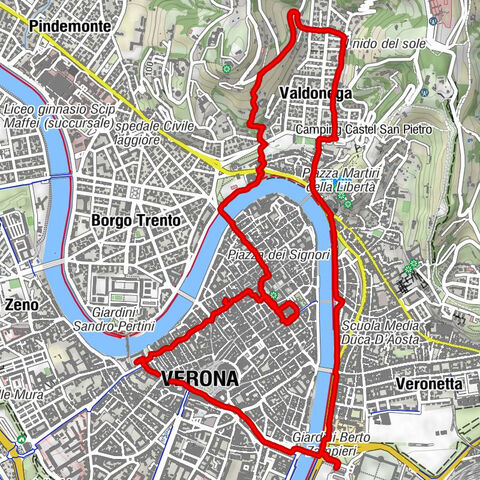 Verona kleiner Stadtrundgang RDW