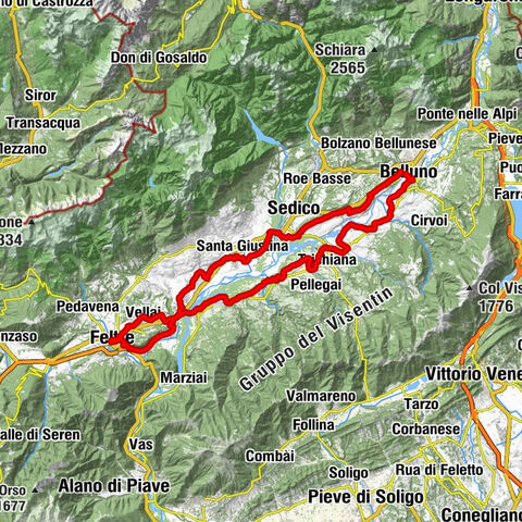 Anneau de la vallée de Belluna