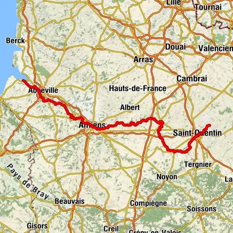 GR800 Sentier de la Somme