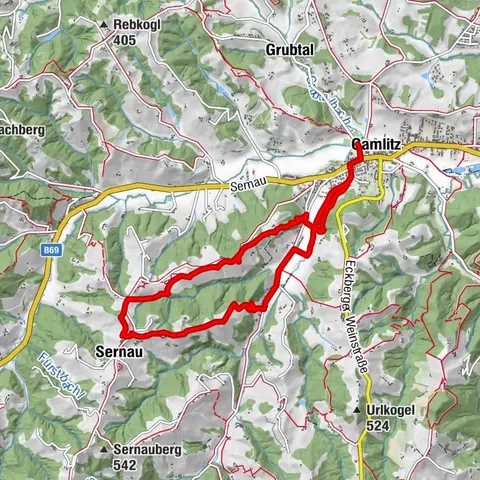 Sernauberg - Variante 4b