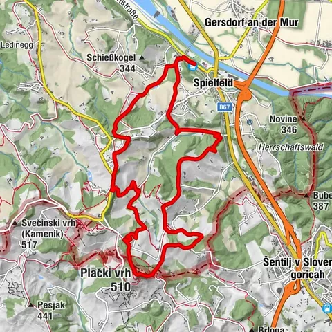 Spielfelder Weingärten – Natur – Archäologieweg 
