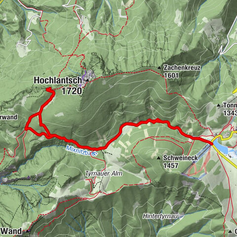 Schüsserlbrunn-Weg, Teichalm