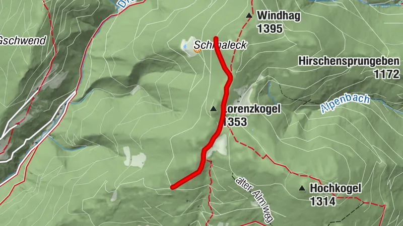 Steirische Wexl Trails - Lorenzkogel Route