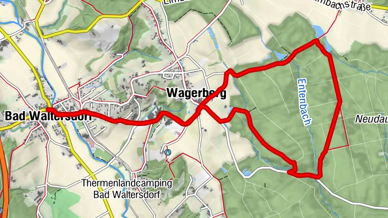 W7 Herrschaftswaldweg - Bad Waltersdorf