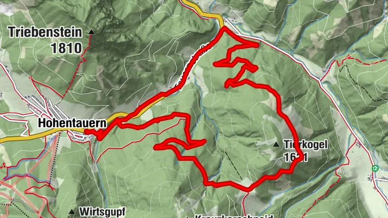Tour H1 - MTB - Hasensattel