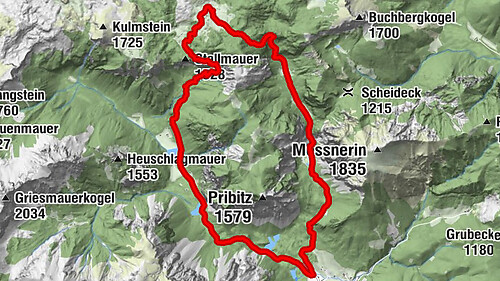 Rundwanderung von Tragöß auf die Sonnschienalm