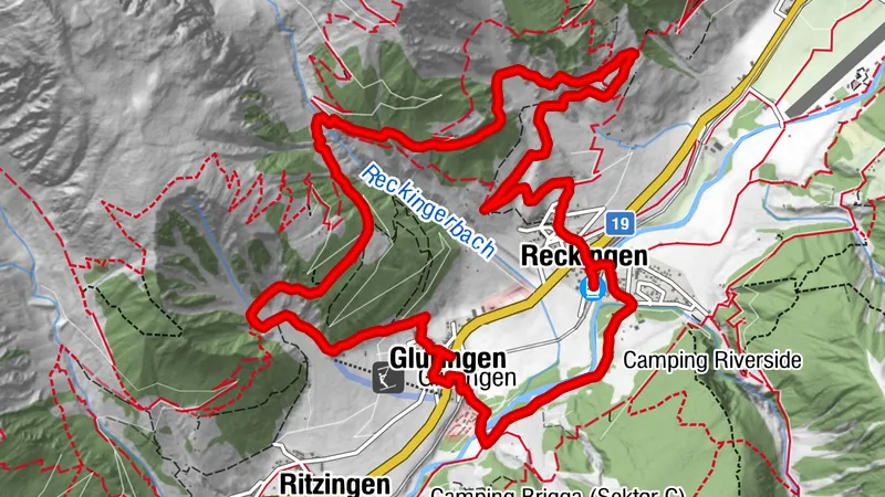 Parcours de trail Guferschmatte