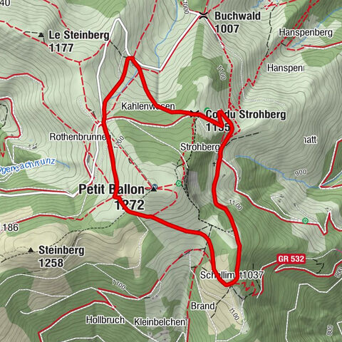Balade Ferme-Auberge Strohberg "D'une vallée à l'autre"