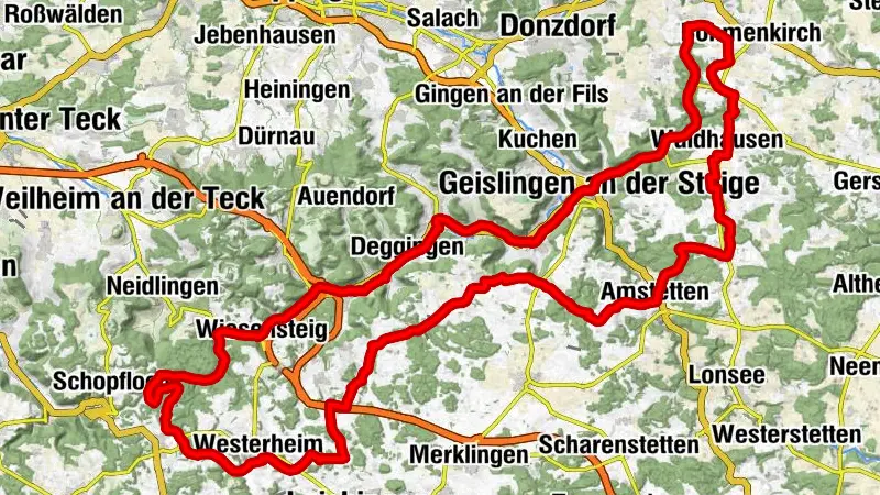 Albtraufroute