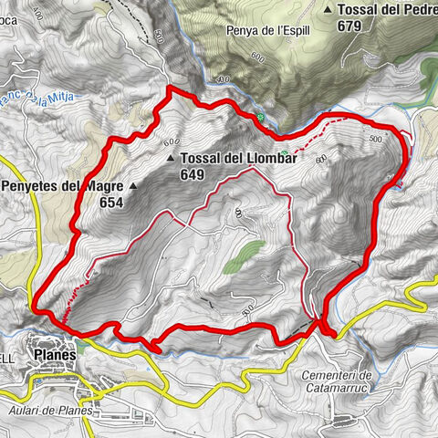 Planes-Barranco La Encantada