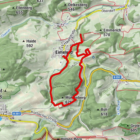 Goldspur Eimelrod (parcours de qualité)