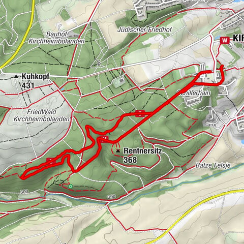 Rund um den Schillerhain