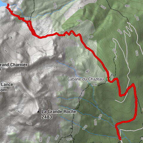 Le lac de Belledonne