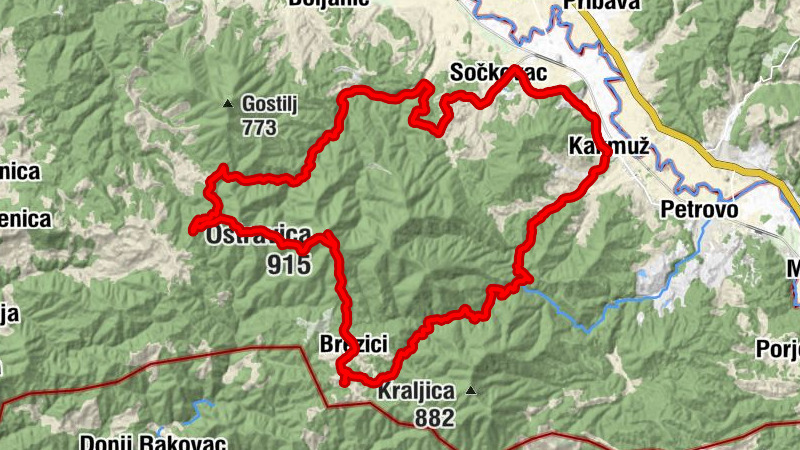 Kakmuž-Brezici-Kakmuž