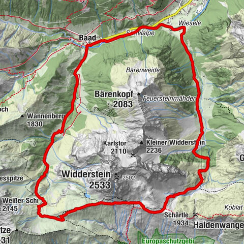 Widderstein Runde von Baad