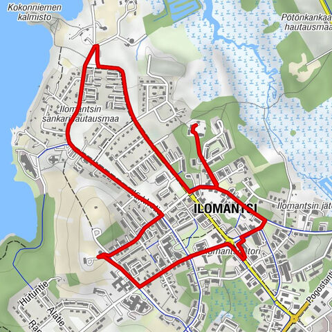Ilomantsin katujuna