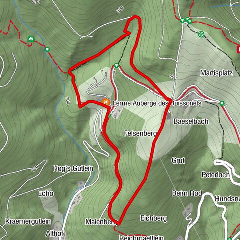 Balade Ferme-Auberge Buissonnets "Sur les traces du plus beau volcan des Vosges"