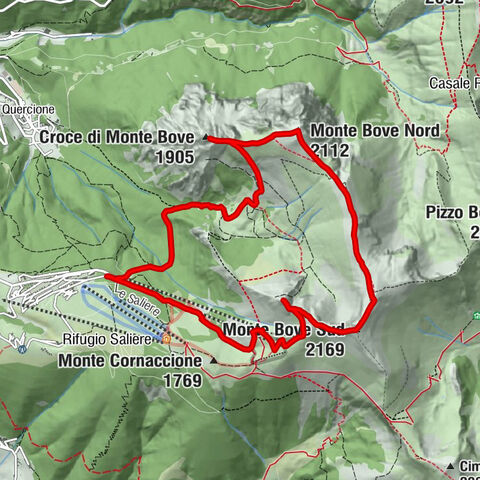 Ussita - Croce di Monte Bove - Monte Bove Nord - Monte Bove Sud
