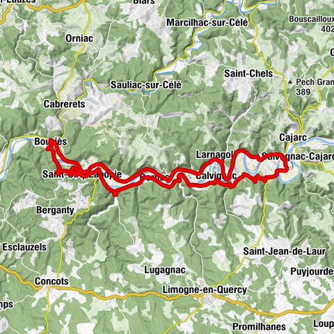 Bouziès - Église Saint-Cyr et Sainte-Juliette - Église Saint-Pierre-ès-Liens - Église Saint-Léger