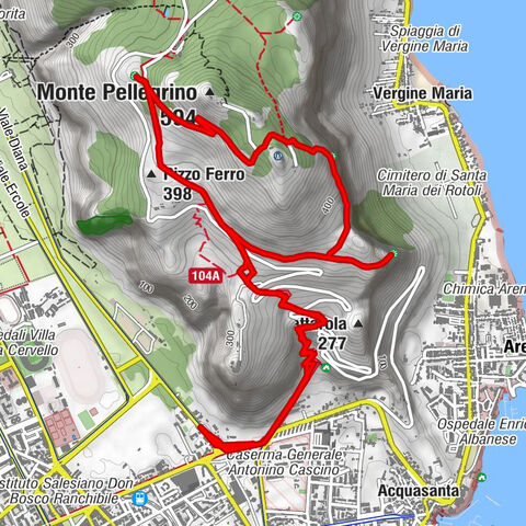 VIII Circoscrizione - Palermo view - Pizzo Ferro - Palermo