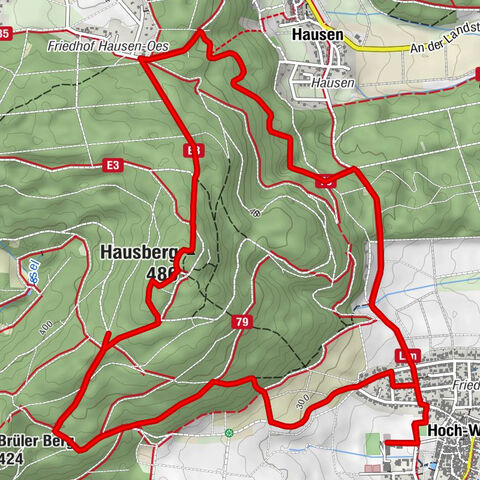Hoch-Weisel - Hausen - Hausberg