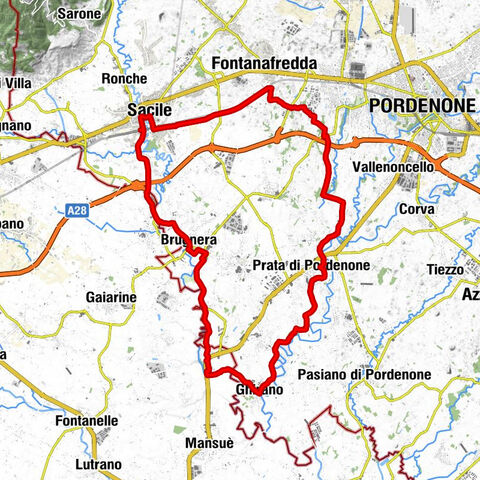 Boucle des rivières Livenza et Meduna (R057)
