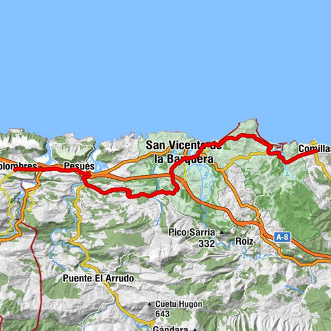 Camino del Norte - Collimas > Colombres