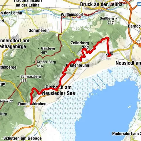 N11 Parcours panoramique dans le parc naturel du patrimoine mondial