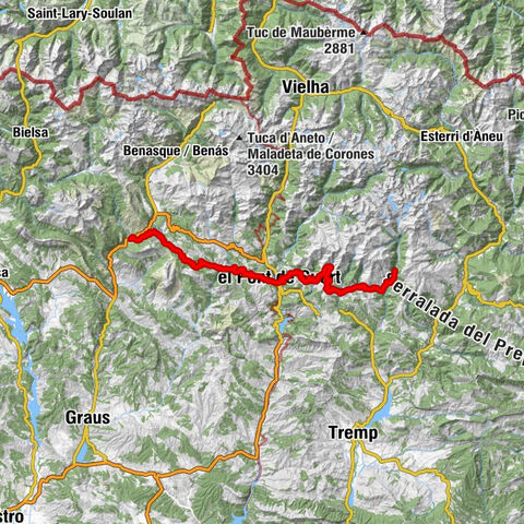 Trans Pyrenäen eMTB - Etappe 6: Fall Vosca - Seira