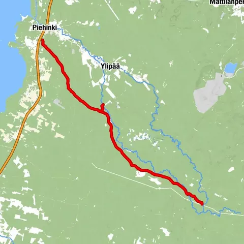 Parcours Tullikivi, Piehinki