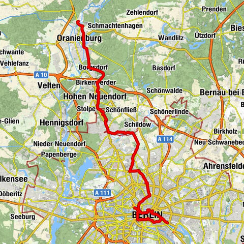 Visite touristique à vélo à travers Berlin