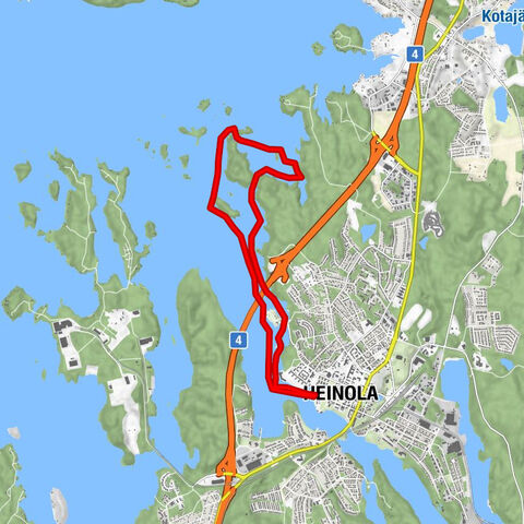 Circuit des îles du pont étoile, Heinola