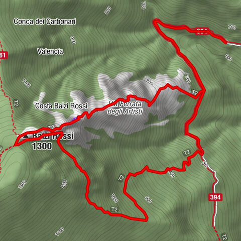 Via ferrata degli artisti