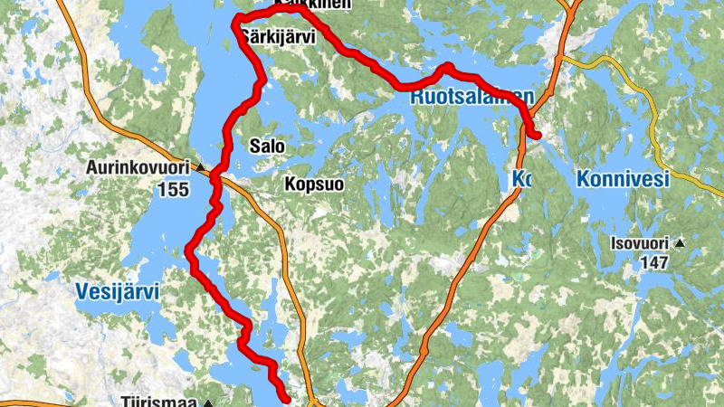 Deux Canaux, Lahti-Heinola