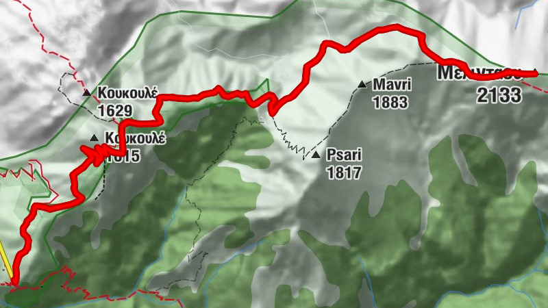 Φαράγγι της Σαμαριάς - Είσοδος - Κουκουλέ - Kallergi Shelter - Μελινταου