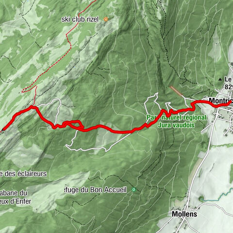 Auberge aux 2 sapins - Montricher - Buvette du Mont Tendre - Mont Tendre
