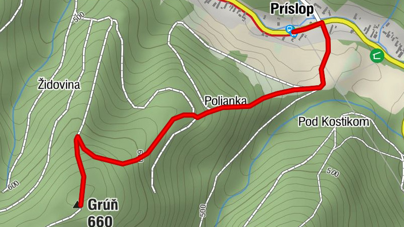 Príslop - Polianka - Grúň
